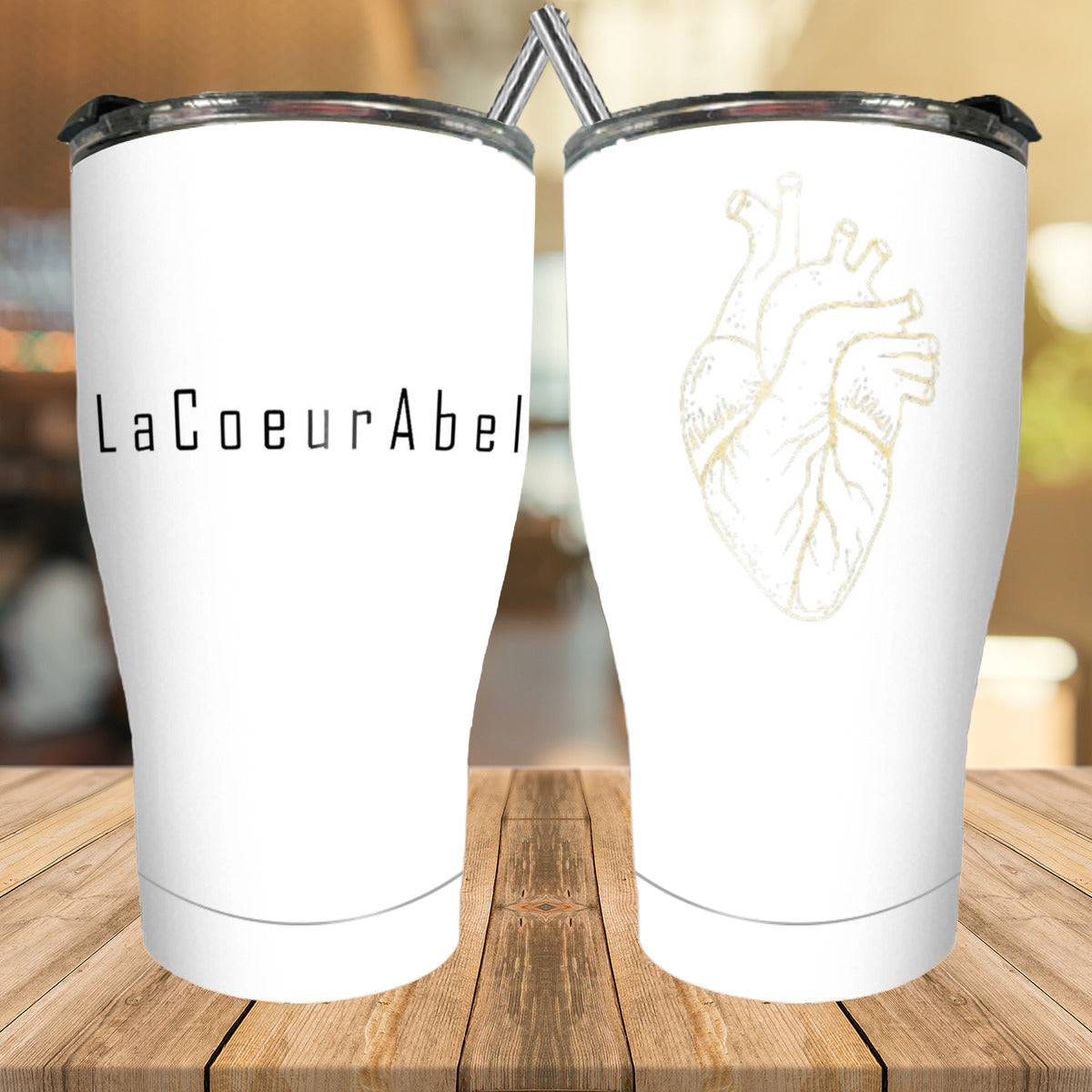 Tumbler with Straw 30Oz