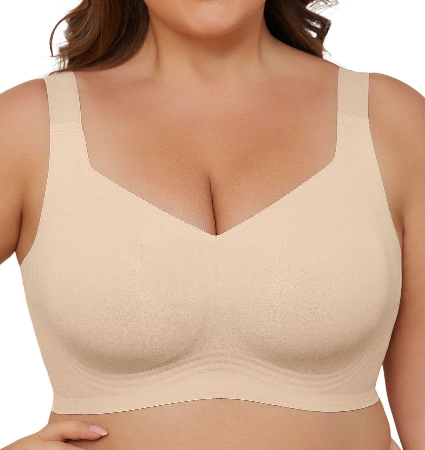 Seamless women's bras