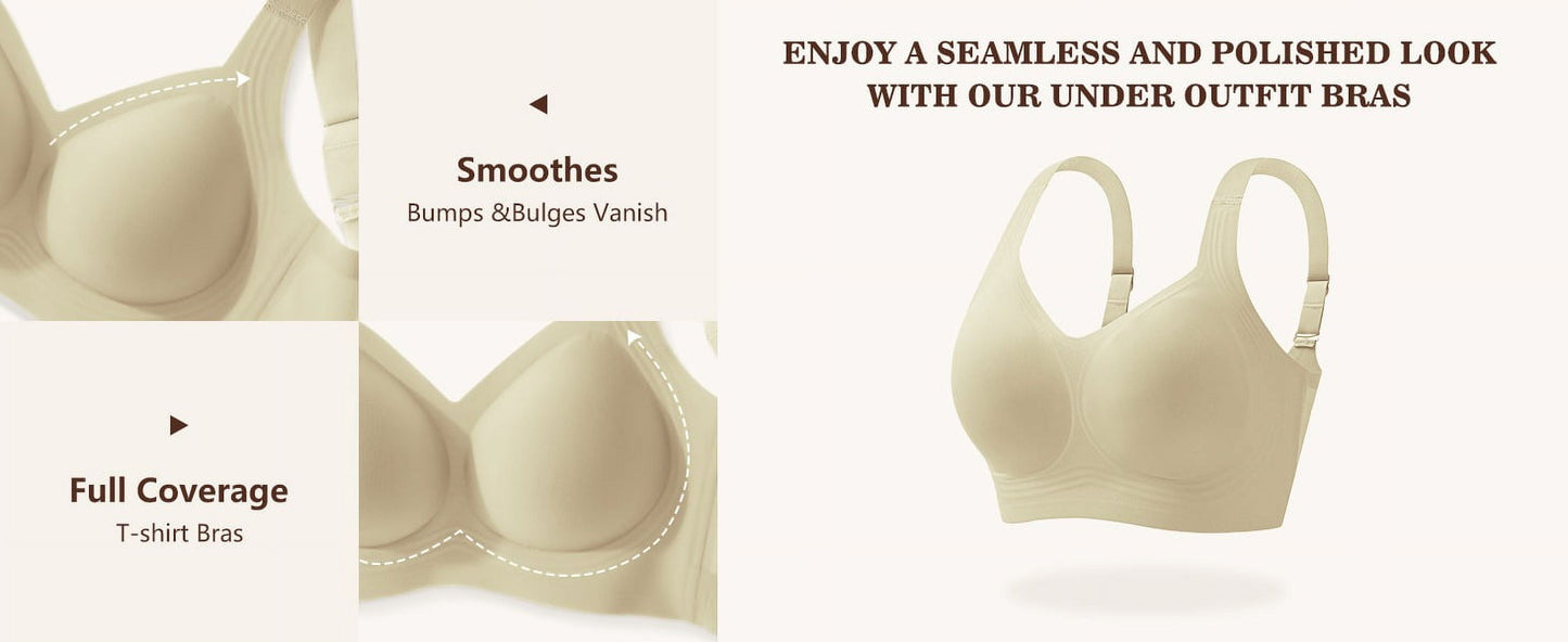 Seamless women's bras