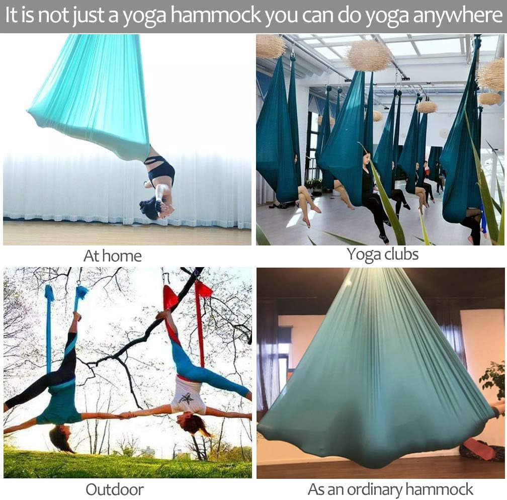 Aerial Yoga Hammock  Set with Daisy Chain