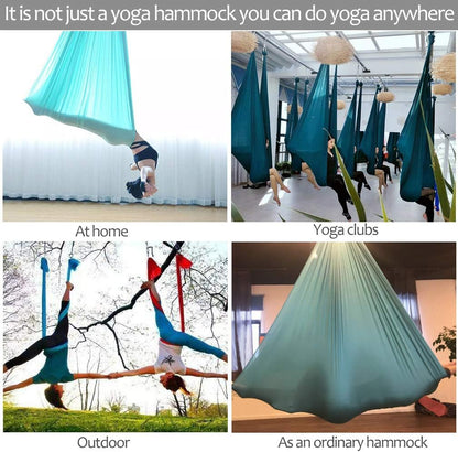 Aerial Yoga Hammock  Set with Daisy Chain