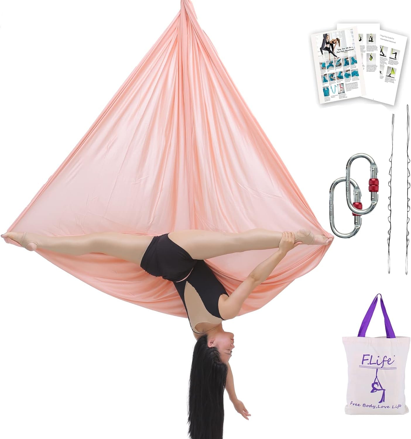 Aerial Silk Yoga Hammock & Swing for Yoga 