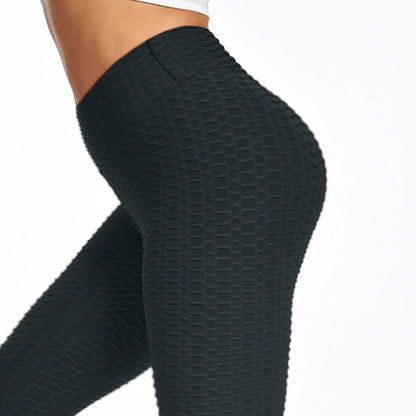 Womens High Waisted Workout Yoga Pants Seamless Butt Lifting Leggings Compression Tummy Control Stretchy Jogger Tights