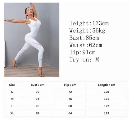 Yoga Fitness Sports Overalls 