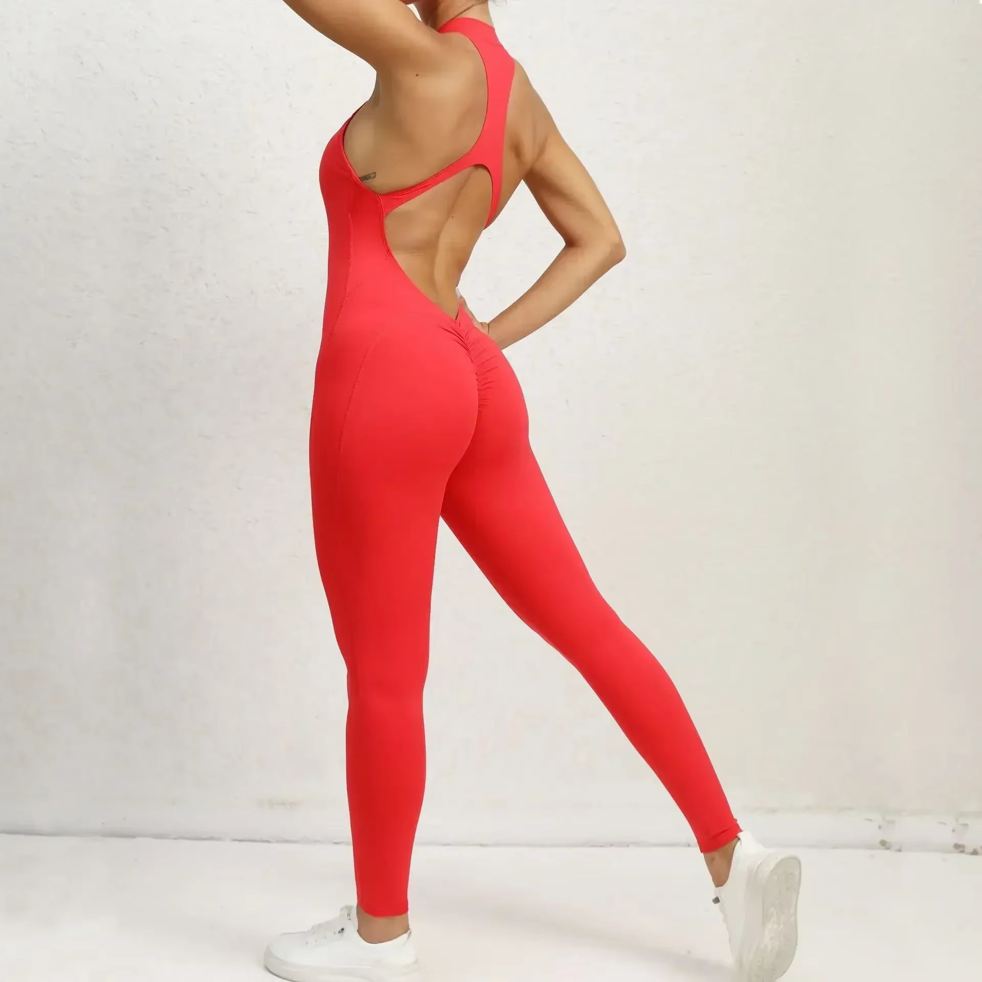 Sexy Backless Overalls