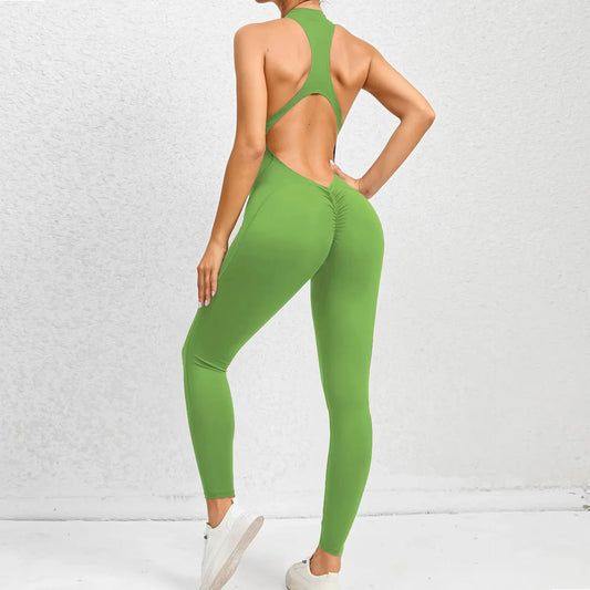 Sexy Backless Overalls
