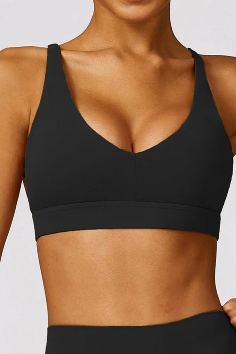 Tight Brushed Back Yoga Bras