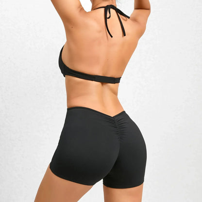 Sexy Backless Yoga Set Overalls