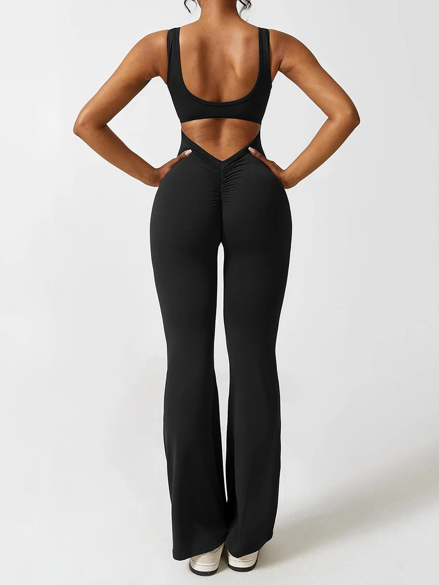 Sexy Backless Clothing Yoga Fitness Overalls