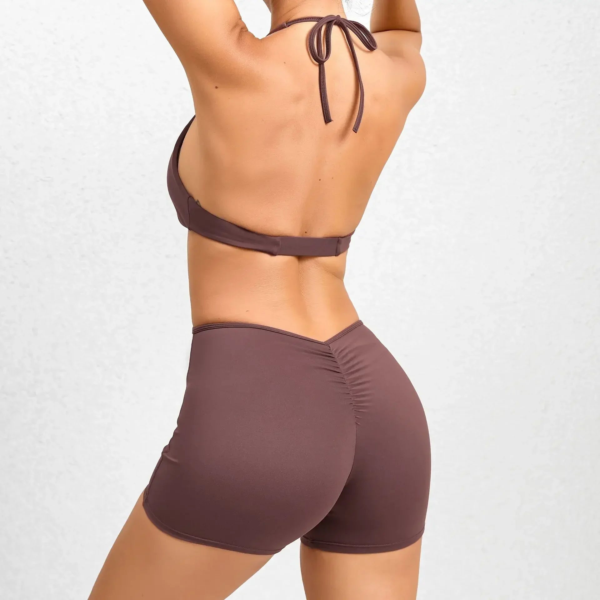 Sexy Backless Yoga Set Overalls