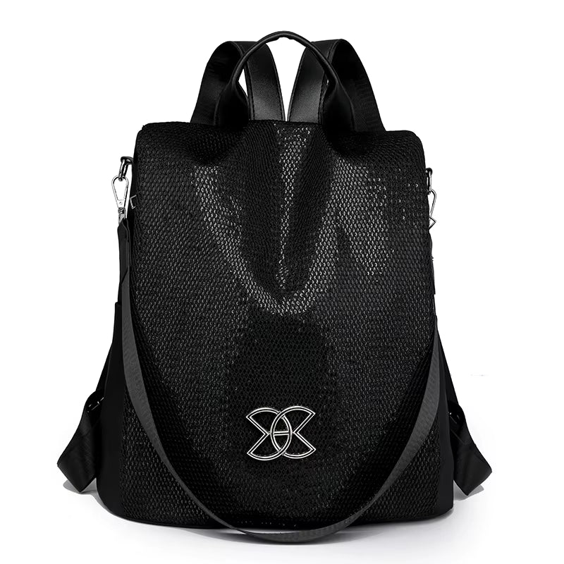 Waterproof Oxford Women Backpack Fashion Anti-Theft 