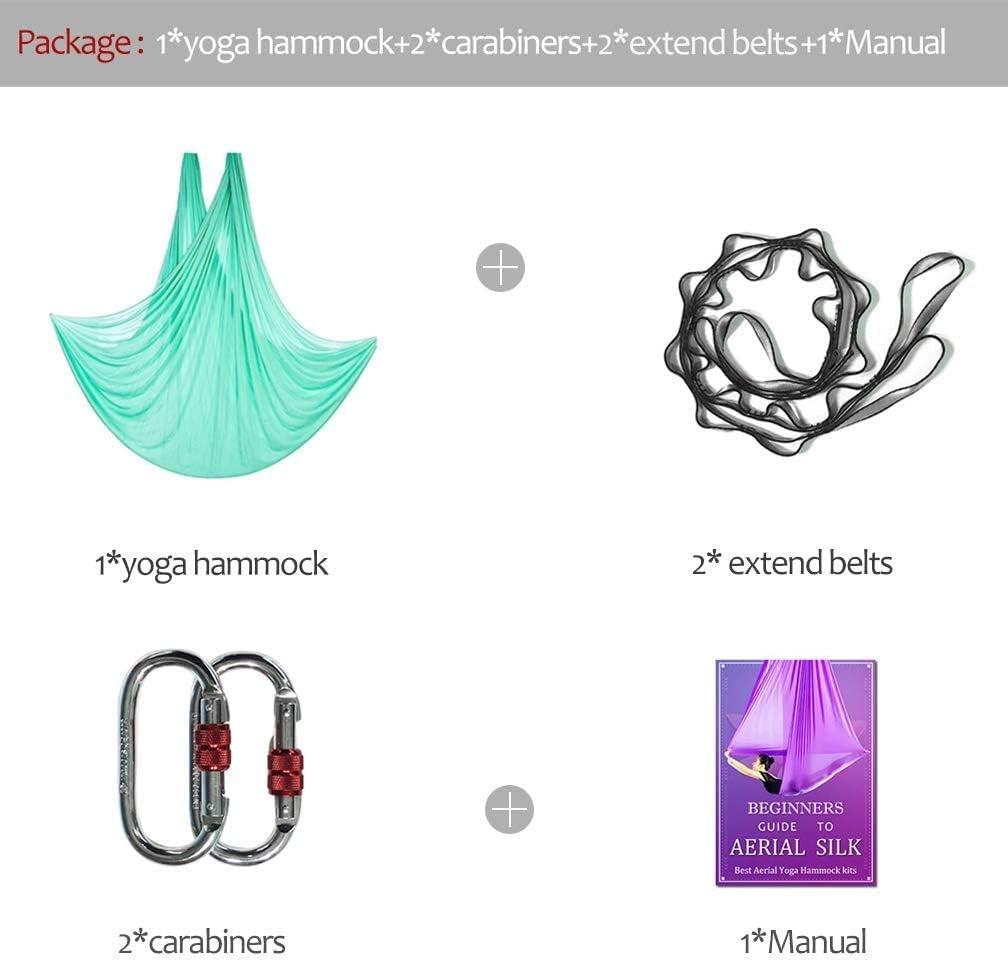 Aerial Yoga Hammock  Set with Daisy Chain