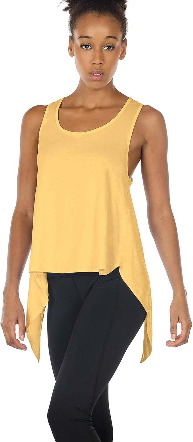 Tie Back Yoga Tops for Women