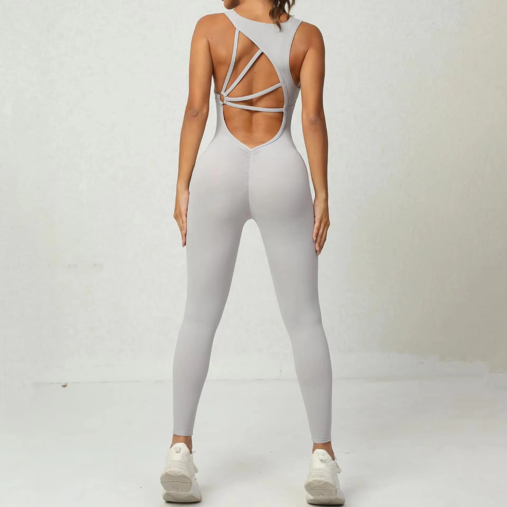 New Sportswear Woman Gym Fitness Overalls 