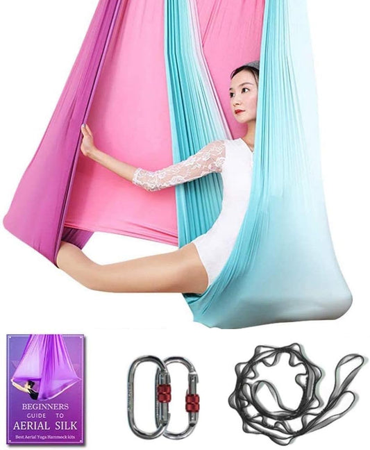 Aerial Yoga Hammock  Set with Daisy Chain